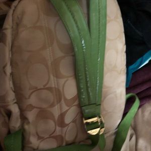 Coach poppy back pack